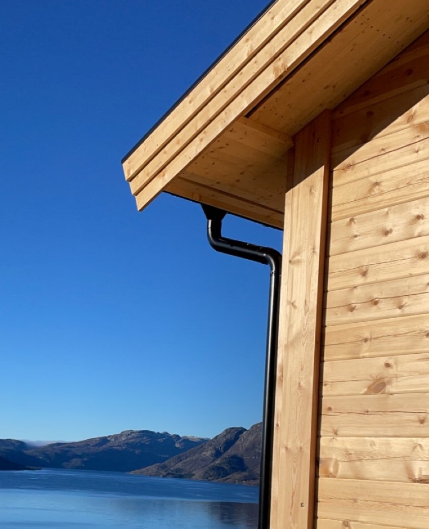 Fjøs med utsikt i Telemark